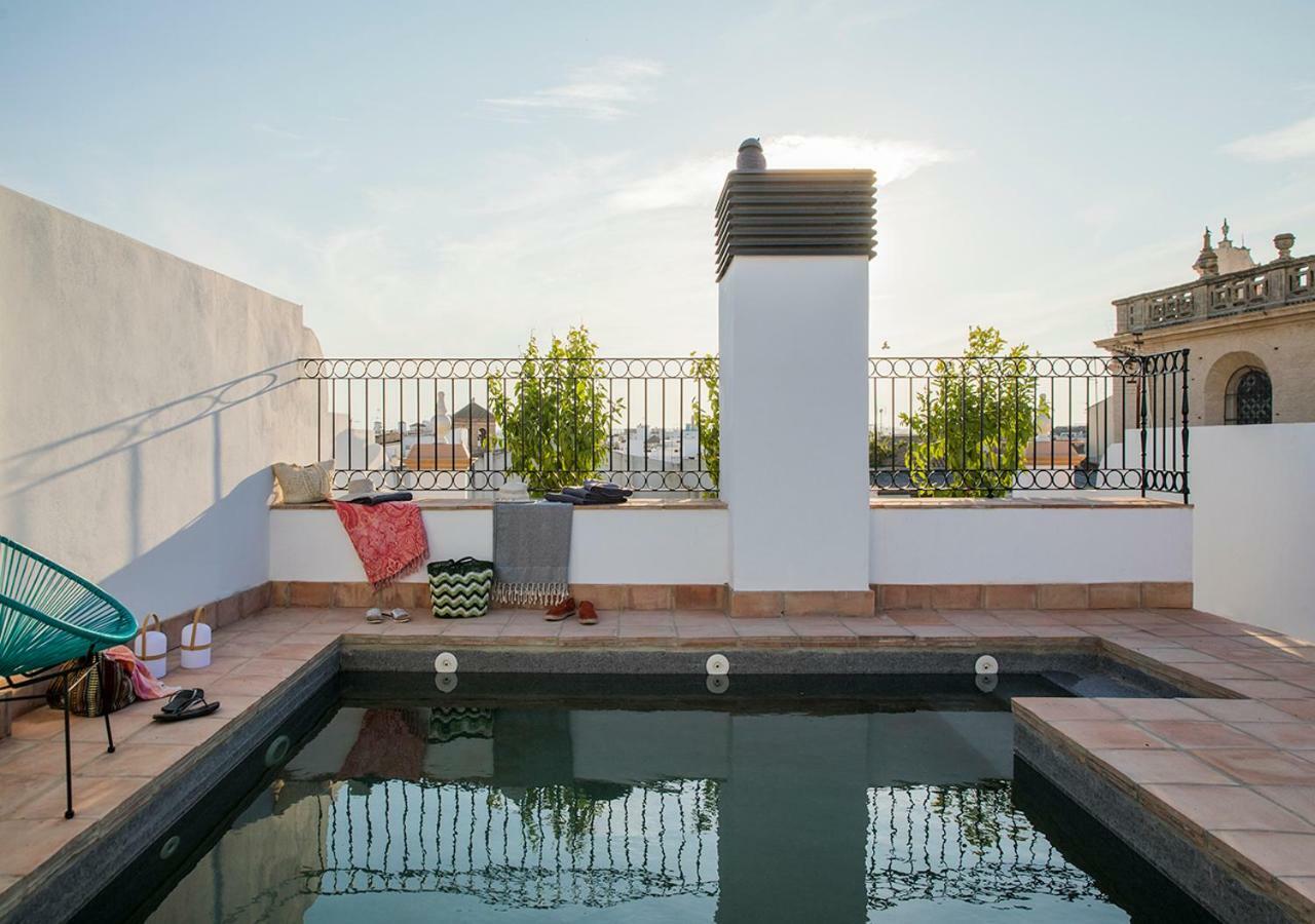 Ferienwohnung Feria Pool & Luxury Sevilla Exterior foto