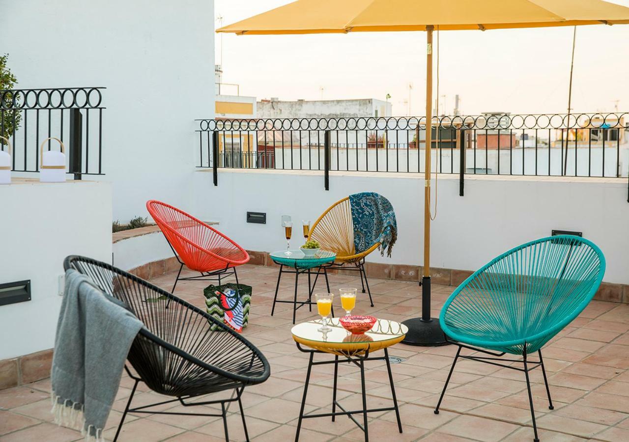 Ferienwohnung Feria Pool & Luxury Sevilla Exterior foto